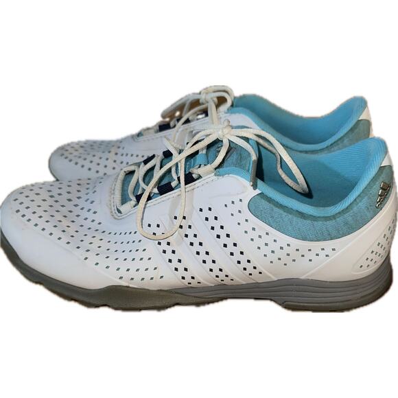 Adidas Women's Adipure Sport Spikeless Golf Shoes‎ White Size 8 - Picture 5 of 7